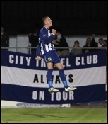 Newry Player Celebrates